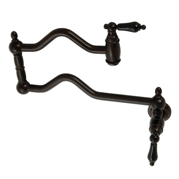 KS2105PKL Duchess Wall Mount Pot Filler, Oil Rubbed Bronze